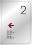 楼层导视牌