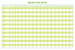 减肥俱乐部登记表