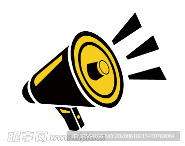 喇叭促销活动图标标志海报素材