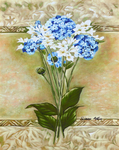 花束装饰画