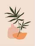 抽象图形拼接装饰画