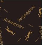 字母黑圣罗兰 YSL