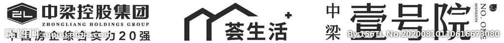 中梁壹号院logo矢量