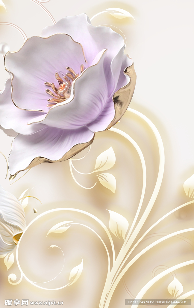 花装饰画