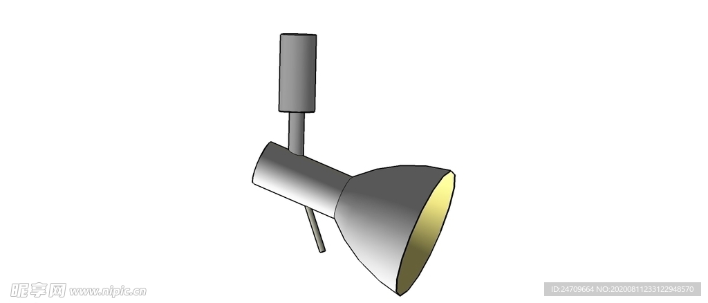 射灯skp模型