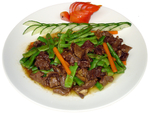 四季豆烧牛腩