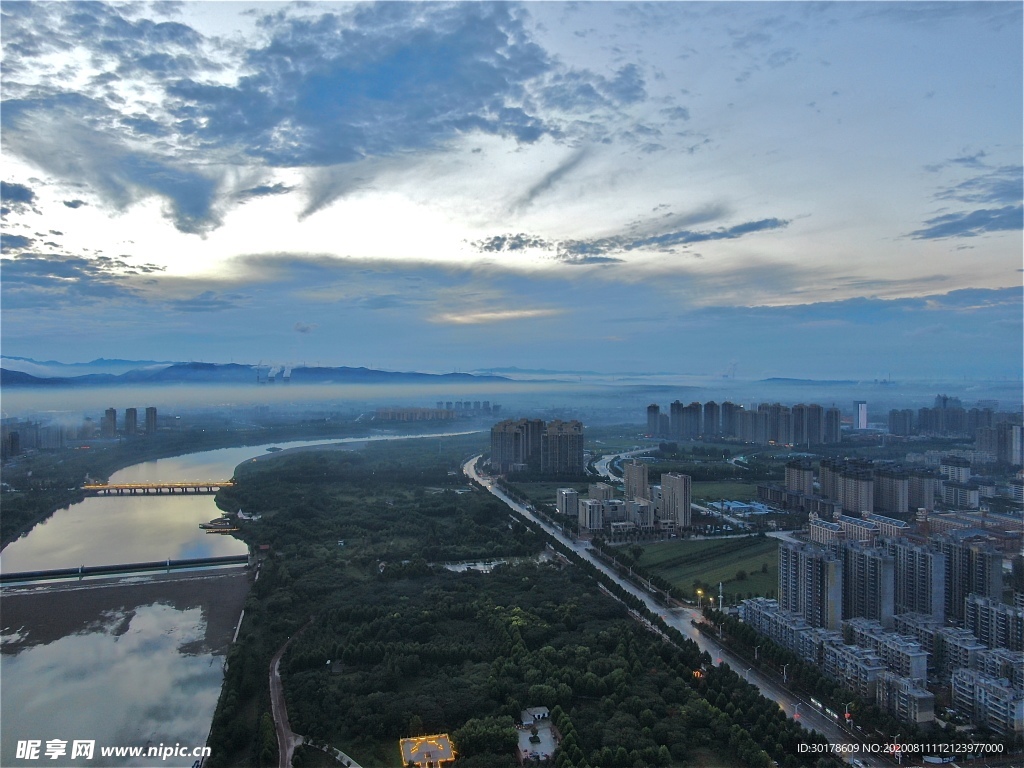 雨后淇河