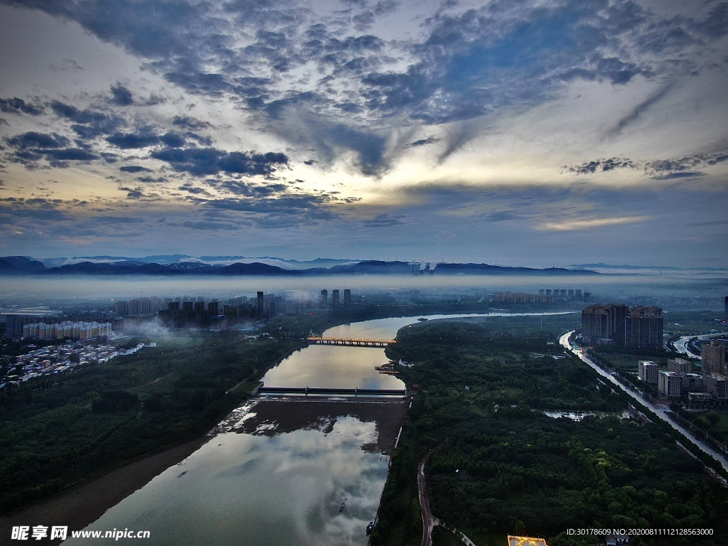 雨后淇河