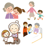 老人与孙子