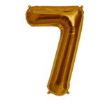 金色气球字7