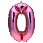 气球字0
