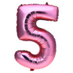 气球字5