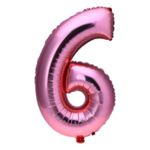 气球字6