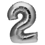 银色气球字2