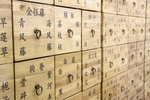 中医药材柜图片