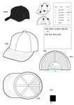 服饰设计帽子款式图工艺图AI
