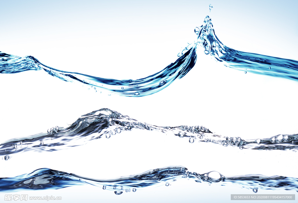 水 动感水 水元素 分层素材