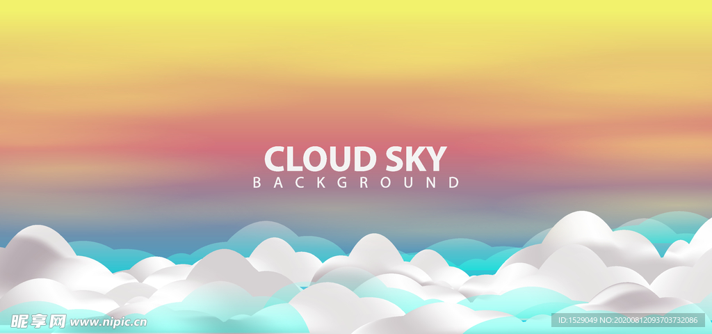 抽象天空云