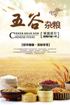 五谷杂粮海报 谷物 豆豆素材