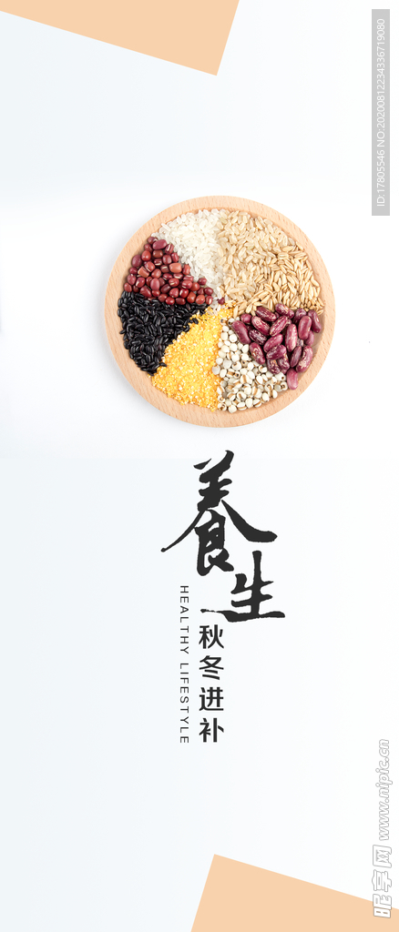 五谷杂粮海报 谷物 豆豆素材