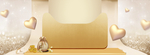 金色banner背景