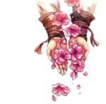 手捧花