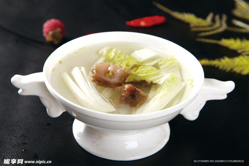 娃娃菜煮辽参