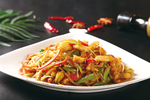 土豆丝炒煎饼