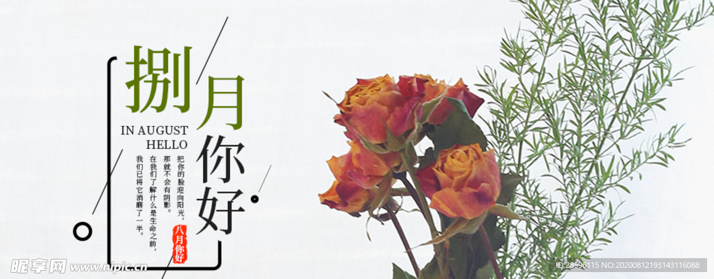 八月