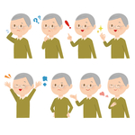 老人表情