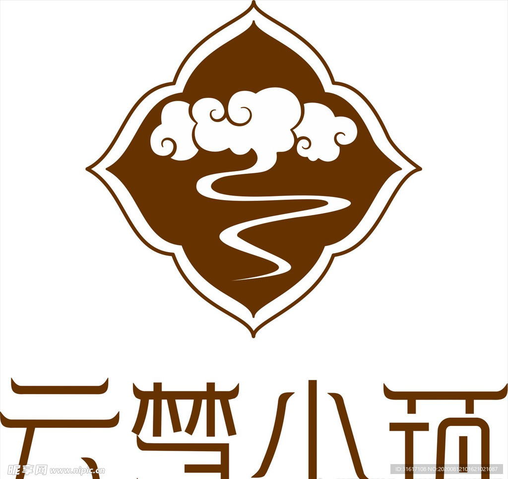 云梦小筑logo设计