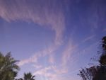 傍晚的天空