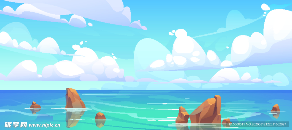 湖景