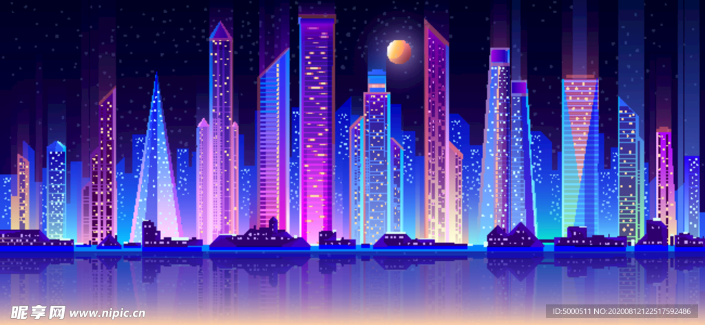 湖景