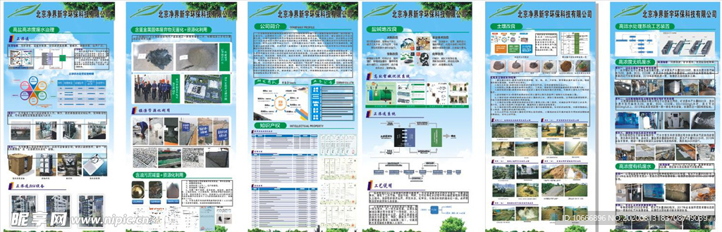 环保科技广告展架