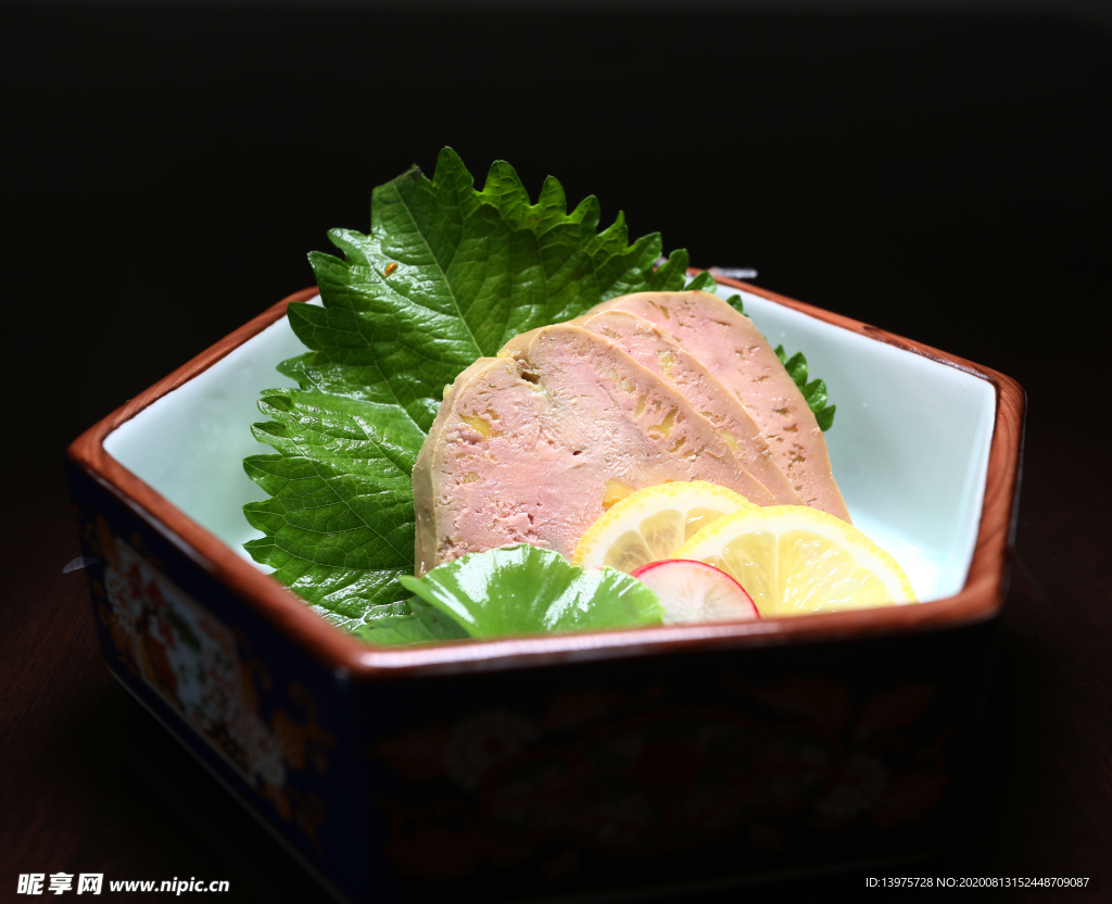 日式料理 鹅肝刺身