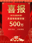 销售喜报