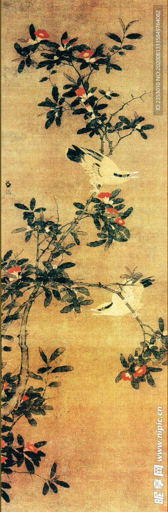 国画花鸟图