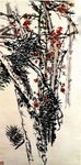 国画梅光图