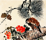 国画花鸟图