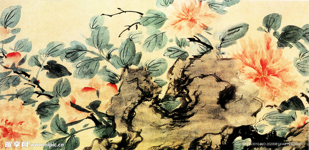 国画花鸟图