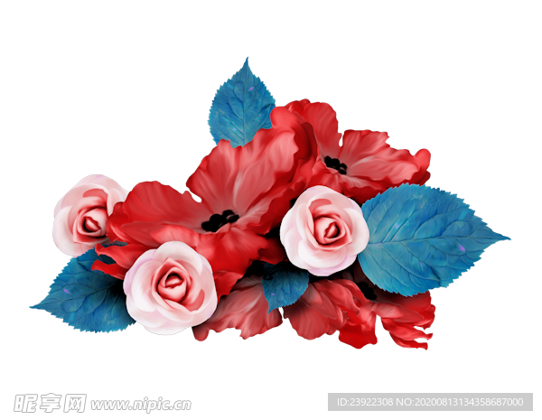 红花png