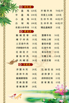 菜单