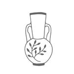 黑白线条手绘