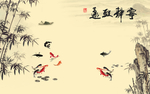 水墨背景墙
