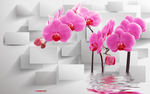 花卉背景墙