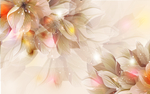 花卉背景墙