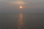 海上日落