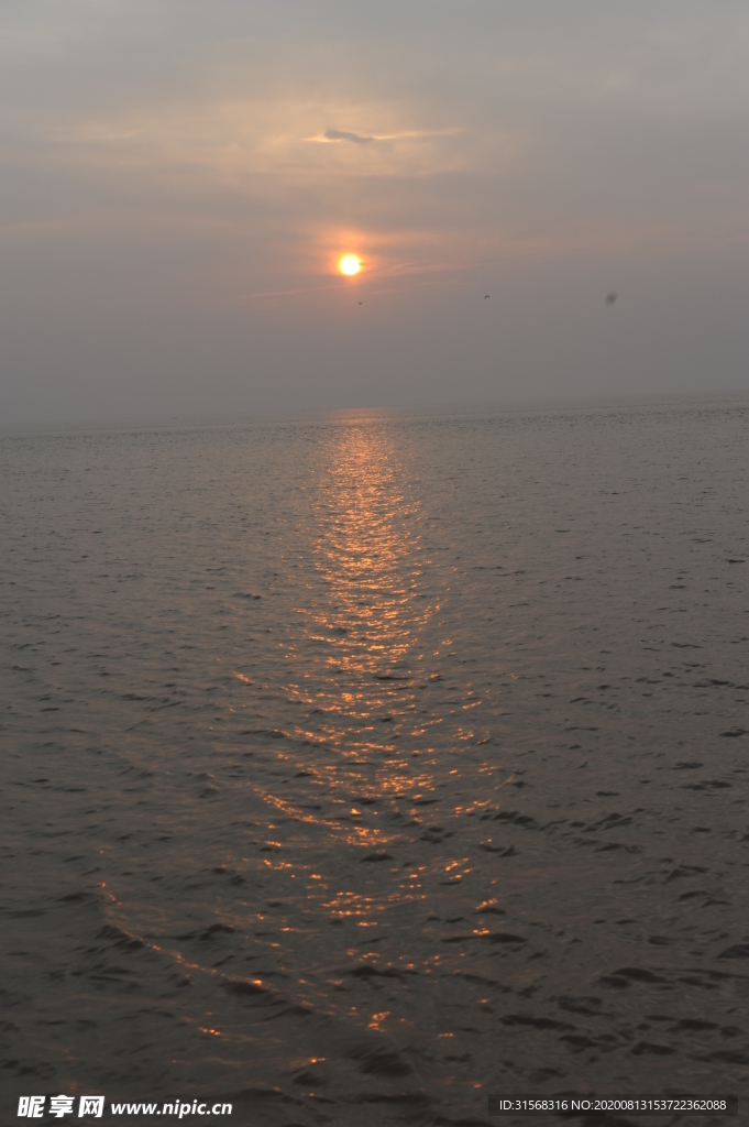 海上日落