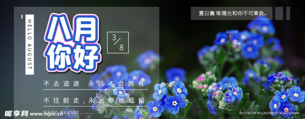 八月